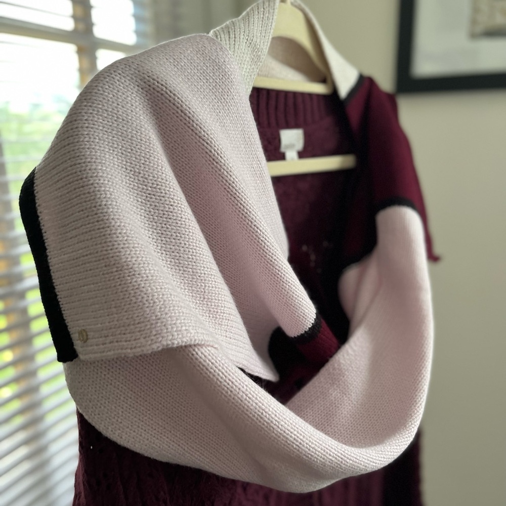 KATE SPADE NWOT RARE AUTHENTIC COLOR BLOCK STYLE LONG SCARF/WRAP